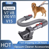 สำหรับ Dyson อุปกรณ์ดูแลสัตว์แปรงขนสำหรับสุนัขเครื่องดูดฝุ่นสำหรับ Dyson V11 V10 V8 V7 V6 V15ดูดฝุ่นทำความสะอาดด้วยตัวแปลงอุปกรณ์แต่งขนสัตว์เลี้ยง