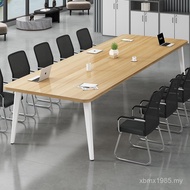 Modern Small Work Simple Conference Integrated Long Table Negotiation Long Table Conference Table Wh