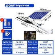 แสงอาทิตย์ แสงกลางแจ้ง ไฟถนนพลังงานแสงอาทิตย์ 3000W สปอตไลท์แสงอาทิตย์ พลังงานสูงของไฟ กันน้ำที่แข็ง