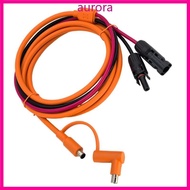Auro Solar Connector to DC7909 8020 Male Connector to Solar Connector Power Cable for Simultaneous C