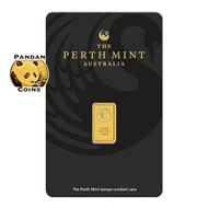 1g Australia Perth Mint Kangaroo 9999 Gold Bar, 1gram