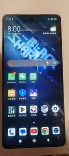 黑鯊 5 Pro（Black Shark 5 Pro）電競手機 8+128GB 香港版 淨機一部 送遊戲手柄3套裝 -左手