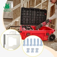 Kesoto Metal Toolbox Mount Board for Truck Bed Organization System Stainless Steel Base Plate Holder