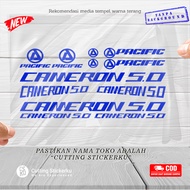 Pacific Cameron 5.0 Cutting Sticker Variasi Sepeda Stiker Aksesoris Frame Batang Mtb Lipat Dewasa