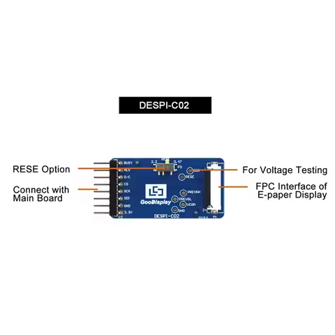 DT649 Newest New Connection Adapter Board HAT for Epaper Display DESPI-C02