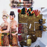 Dodot pengantin adat jawa dodotan jawa
