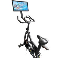 動感單車自發電開發可調節阻力觸摸顯示屏互動遊戲健身器材自發電