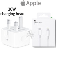 Apple 20W USB-C UK Charger  USB-C to Lightning Cable  For iPhone14 13 12 11 Pro Max XS XR 8 Plus
