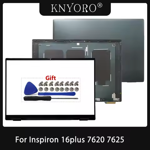 Original New Cover For Inspiron 16plus 7620 7625 Series 0K9G5V Laptop LCD Screen Back Cover Front Be