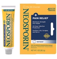 Neosporin Neosporin Dual Action Ointment ขนาดหลอด 1.0 Oz. (28.3 g.)