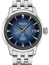 佐敦門市 精工 Seiko SRPB41 SRPB41J1 Presage Cocktail Time 鋼帶 Stainless Steel band 鐳射錶面 Sunburst dial 深藍 Da
