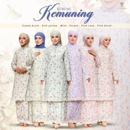 Tunik.my | Kurung Kemuning | Kurung Sulam | Kurung Cotton Embroidery