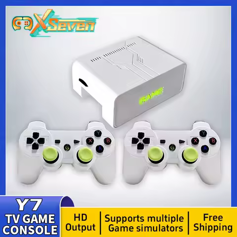 2026 New Coopreme Y7 X7 128G Linux System 4K Video Game Console TV Box Wireless Controller Retro Gam