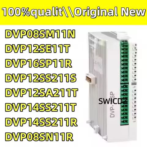 100% new original DVP08SN11R DVP08SM11N, DVP12SE11T, DVP16SP11R, DVP12SS211S, DVP12SA211T, DVP14SS21