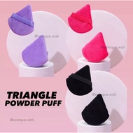 TRIANGLE POWDER PUFF MAKEUP SPONGE POWDER MAKEUP SPONGE SPAN BEDAK MUKA POWDER PUFF