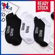 QSTAR 1 Pair Unisex Ankle Thick Sports Socks Cushioned Socks / Stoking Sukan Tebal Pendek