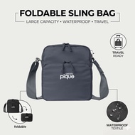 Gelato Pique Official Store Gelato Pique RFID Block Sling Bag: Keep Your Data & Style Still Safe Gra