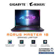 Gigabyte AORUS Master 16 Gaming Laptop QHD+ 16" 275HX | RTX 5090 24G / RTX 5080 16G / RTX 5070Ti 12G