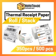 Hohotrade A6 Airway Bill Thermal Paper Thermal Sticker A6 Sticker JNT POS AWB Sticker Thermal Airway