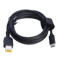 1.5m USB-C/Type-C to 11.0 * 4.5/11.0 X4.5 Transformer PD Charging Cable 65W Suitable for Lenovo Lapt