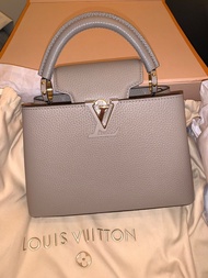 LV Capucines BB 手提袋 高貴卵石色