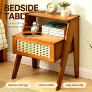 Bedside Cabinet - Modern Bedroom Bedside Table Bedroom Storage Cabinet with 1 Drawer Bedroom Furnitu