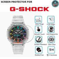 Casio G-Shock GA-2100 Casioak Jelly Rainbow TMJ 9H Watch Screen Protector Cover GA2100 Tempered Glass Scratch Resistant