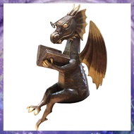 [P K A M] Dragon Statue Decoration, Garden Bedroom Outdoor Landscape, Dragon Statue
