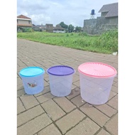 3 Pcs 5 Liter Round Jars 10 Liter/ 16 Liter/ - Container Keripik - Cracker Container - Storage Conta
