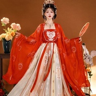 ชุดจีนย้อนยุค สไตล์จีนของ ชุดฮั่นฝูหญิง ชุด HanFu ชุดจีนโบราณผญ ชุดคอสเพลย์จีน