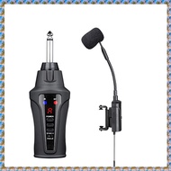 Violin Microphone Wireless UHF Gooseneck Pick Up Instrument Clip-on Mic Receiver and Transmitter for Violin