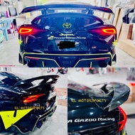 Toyota Supra A90 AIMGAIN TRD GR GT Carbon fiber rear boot trunk spoiler lip bodykit body kit