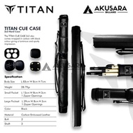 Titan Carbon Cue Case Tas Billiard - 2X3