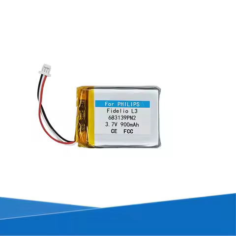 Original Replaces 900mAh 683139PN2 Battery For PHILIPS Fidelio L3 Headphones Game Hreadset