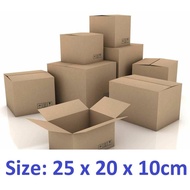 20 cartons 25x20x10cm