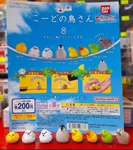 BANDAI  HUGCOT 小鳥 數據線 USB 夾線公仔  PART 8  第8彈 Birds 企鵝 彩虹鳥 鸚鵡 雪球鳥 (只餘單款）價錢及交收地點請看內文, 歡迎直接 FB/IG 聯絡我們