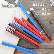 Faber Castell - RX Gel Pen 0.5 / 0.7mm - Retractable Gel Ink Pen | Pen dakwat basah