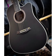 AK Guitar AK-320C Acoustic Guitar 41" Black