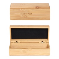 Sunglasses Case,Bamboo Wood Box for Eyeglasses,Eyewear Case(Glasses is Not Included)