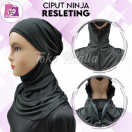 Ciput Ninja Resleting Dalaman Badana Kaos Cepol Hijab Muslim Turki Anti Budek Daleman Siput Jilbab I