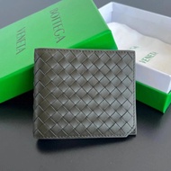 Bv New Style bv Braided Bi-Fold bv Wallet Piccolo BiFold Calfskin Bi-Fold Short bv Wallet Men Women 