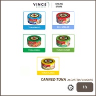 AYAM BRAND Chilli Tuna / Tuna Flakes / Tuna Chunks | Tuna Cili / Tuna Kepingan / Tuna Ketulan 150/16