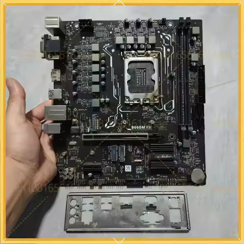 For GALAX B660M Shadow Original Used Micro ATX Motherboard