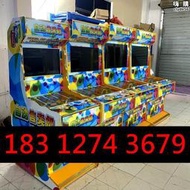 【可刷卡】新款雙人捕捕魚退禮品機文審機自動售賣機神獸送福彩票掃碼遊戲機