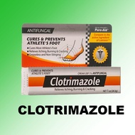 Pure-Aid Clotrimazole Cream Antifungal 28.3g to relieve burning and cracking