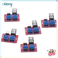 CHERRY 5pcs Driver Module, red IRF520 MOSFET, irf520 mosfet Compatible for Arduino MCU ARM Arduino