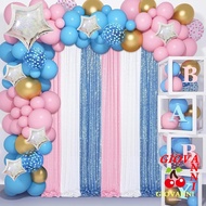 GIOVANNI Sequin Backdrop Curtain, Colorful Polyester Sparkly Sequin Backdrop, Stage Events Funny Dec
