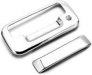 Chrome TailGate Handle Cover Covers Compatible with Ford 04-14 F-150; 08-16 F-250/F-350/F-450; 07-10