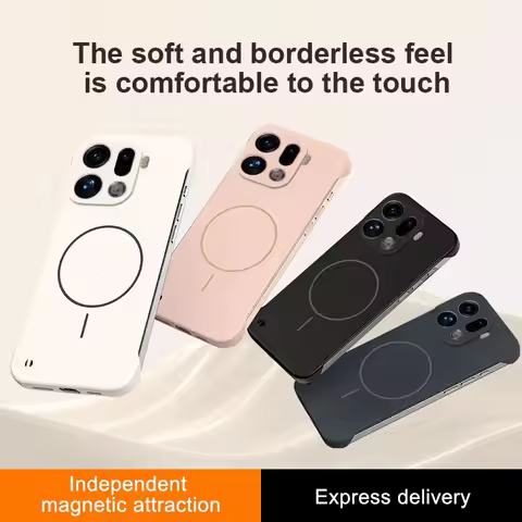 Cool Slim Hard PC Magnetic Case For Magsafe OPPO Find X9 Pro X8 S + X7 Ultra Shockproof Frameless Co