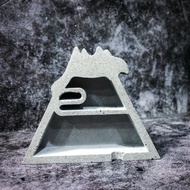 山頂上的貓 水泥製 菸灰缸 收納置物盒